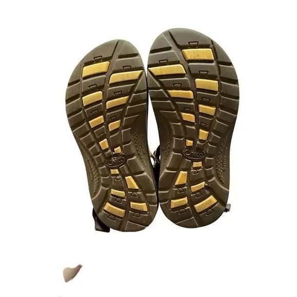 Youth Chaco Sandals Brown Arch Support - Picture 8 of 12